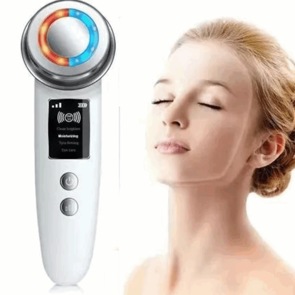 GlowFace Pro™ — Limpieza Profunda, Luz Rejuvenecedora-Reduce Arrugas, Combate el Acné- Tu Piel Más Joven Sin Salir de Casa