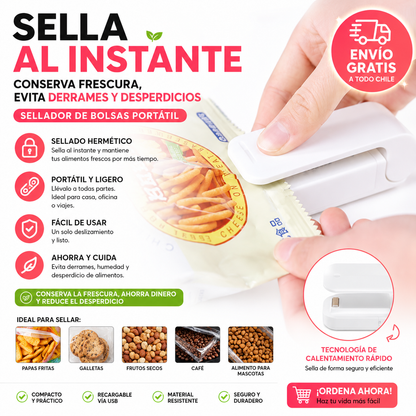 SELLADOR BOLSAS PRO, FÁCIL Y RAPIDO